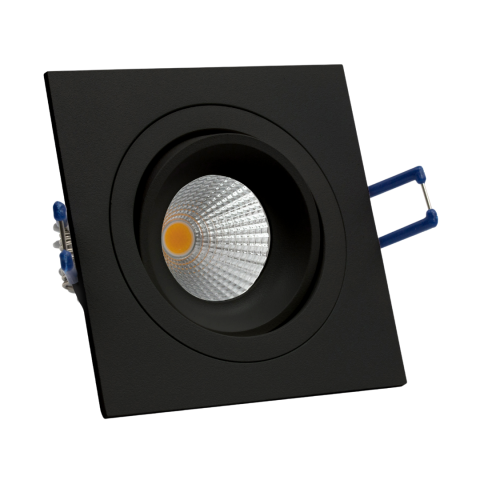 MODI SQ OXYLED oprawa kwadratowa podtynkowa wpuszczana biała czarna LED 6W