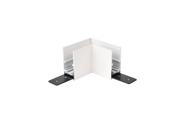 Alfa Złącze L do szyny magnetycznej jednofazowej TRACK MAGNETIC 52 CORNER 90 Azzardo 2