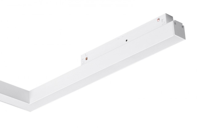 Alfa SAGA 30 TRACK MAGNETIC CORNER A 24W MILKY 120  AZZARDO Lampa do szynoprzewodu magnetycznego ALFA AZZARDO