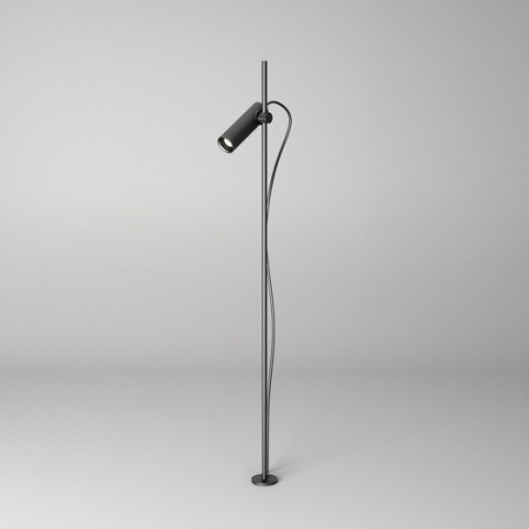 DART 100 LED exterior upright czarny struktura Aqform 26565 Lampa ogrodowa IP65 reflektor ogrodowy