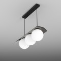 MODERN BALL WP x3 LED zwieszany Aqform - Lampa wisząca szklana biała kula