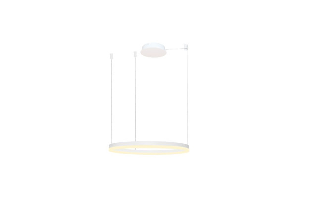 HALO PENDANT 80 AZZARDO Lampa wisząca ring czarny, biały, złoty