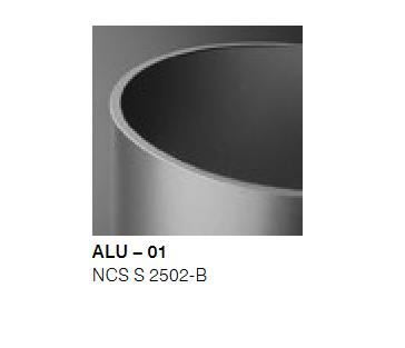 SET RAW 86 BV LED NW kinkiet alu -  Kinkiet nad lustro Aquaform (24240BV) szary 2