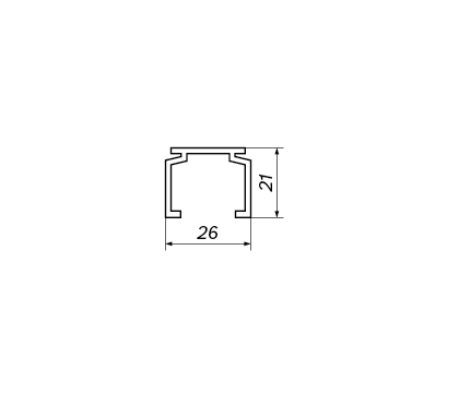 MULTILINE Szyna typ A OXYLED Szynoprzewód magnetyczny