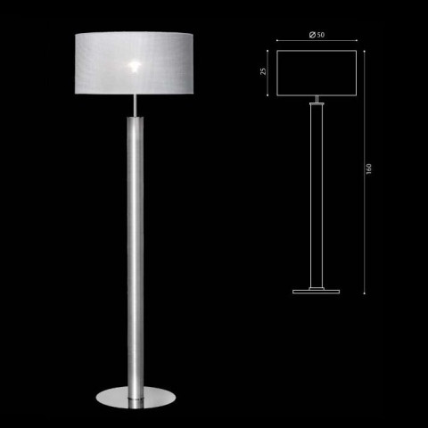 NODO METALIX Lampa podłogowa -  Ramko 67549