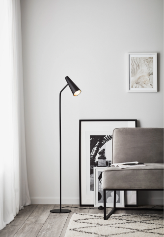 PEAK Floor 1L Black Markslojd lampa stojąca podłogowa czarna 2