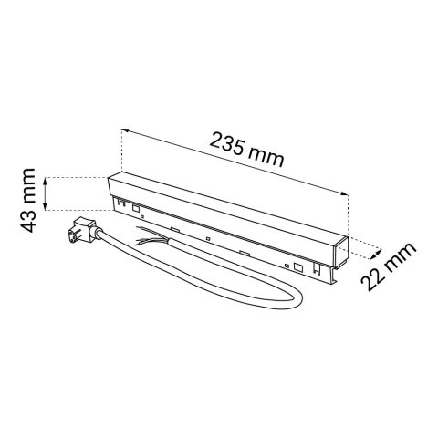 Zasilacz wpinany 100W (system Komatsu) - Biały 6636 Antigo 2