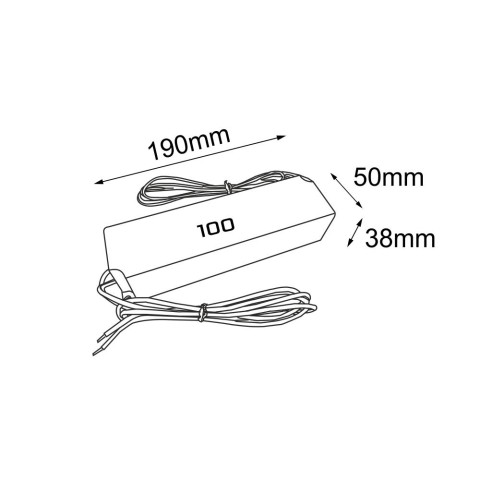 Zasilacz 100W - (system Komatsu) 48V 6581 Antigo 2