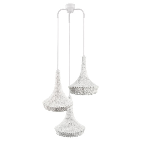 Lampa wisząca Mahaka 3 - Biała (500 mm) 5177 Antigo Lampa wisząca Mahaka 3 - Biała (500 mm) 5177 Antigo