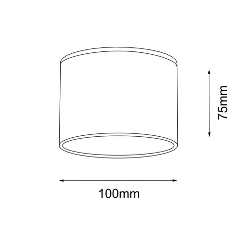 Plafon Suwa - Biały IP44 (100 mm) 7720 Antigo 2