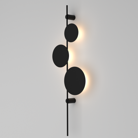 AMBIENTE A K W (2700K) Kinkiet LED CHORS czarny