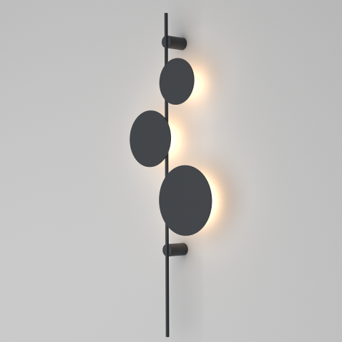 AMBIENTE A K NW TRIAC (3000K) Kinkiet LED Chors czarny 2