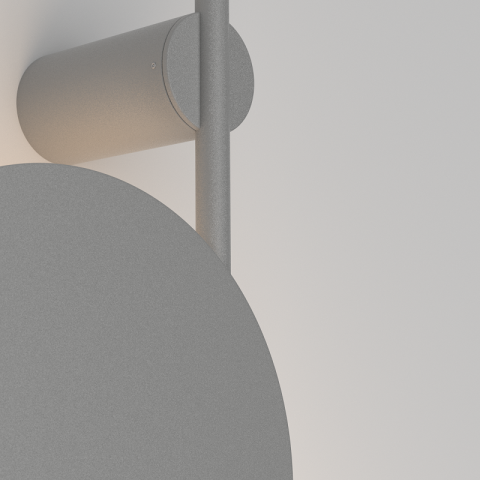 AMBIENTE B K NW TRIAC (3000K) Kinkiet LED Chors  szary