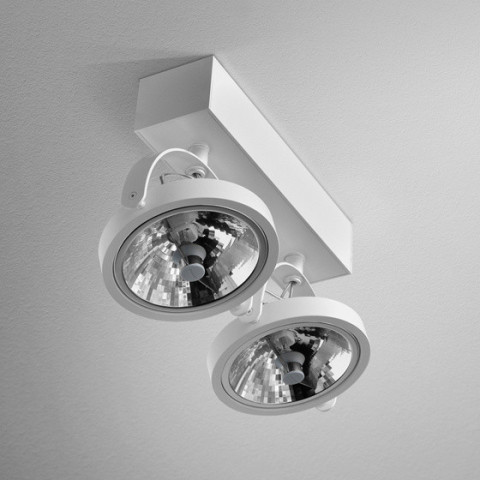 CERES 111x2 R Phase-Control reflektor biały Aqform  - Lampa sufitowa plafon  spot AR111 15112