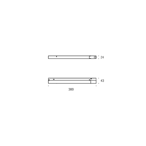 Multisystem EVO G2 - Zasilacz wewnętrzny In-Track 250W 48V LABRA Natynkowy szynoprzewód niskonapięciowy 48V 2