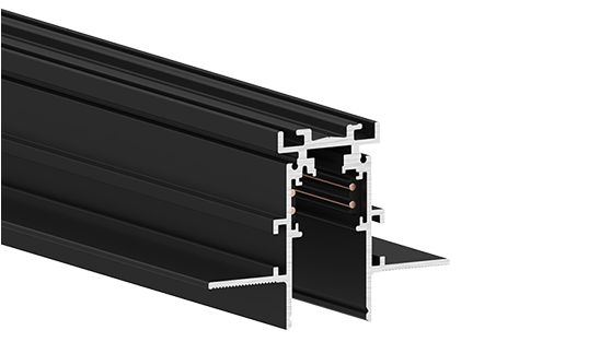 M HIGH MULTITRACK SZYNOPRZEWÓD wpuszczany głęboki 3m czarny lub biały Aqform Szynoprzewód niskonapięciowy 48V HIGH MULTITRACK