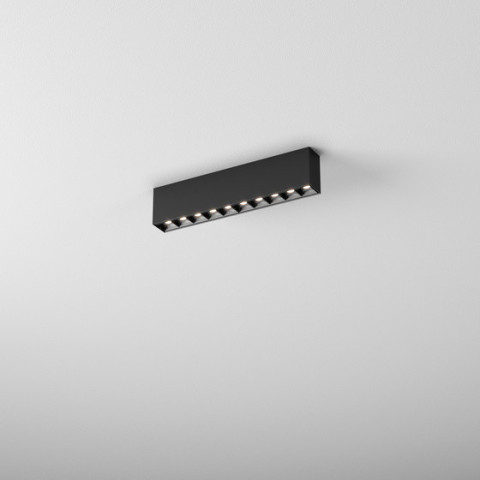 RAFTER points 27 LED natynkowy Aqform  czarny-  Profil sufitowy LED 40525