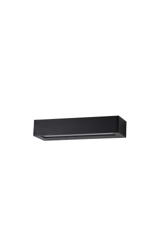 ROSVIK 25 IP54 2x 6W 3000K BK Azzardo AZ5848 Kinkiet BLACK 