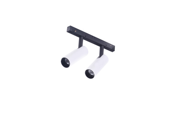 ALFA NIKO 2 TRACK MAGNETIC 2x7W 4000K WH/BK Azzardo AZ4587 TRACK LAMP / Lampa sufitowa WHITE / BLACK 