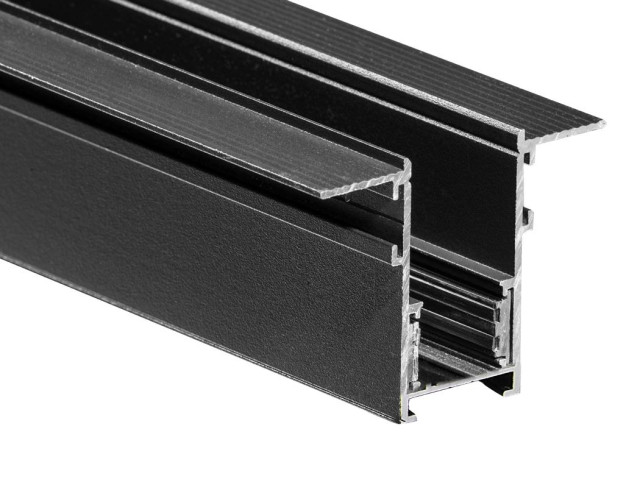 ALFA TRACK MAGNETIC52 3m GIPS1 + 2x END CAP BK Azzardo AZ5455 Szynoprzewód BLACK 