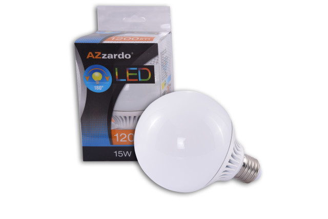 AZZARDO LED 15W E27 GLOBE LL127151 Azzardo AZ1081 Żarówka WHITE 
