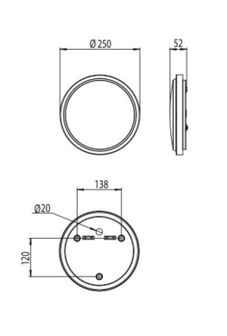 DENIA - Plafon Lampa sufitowa Astro Lighting  (0587)