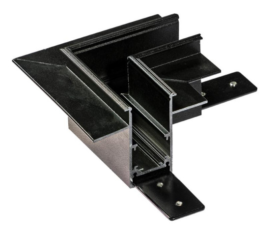 BETA TRACK MAGNETIC57 230V CORNER90 B GIPS2 BK Azzardo AZ5174 Łącznik do szynoprzewodu BLACK 