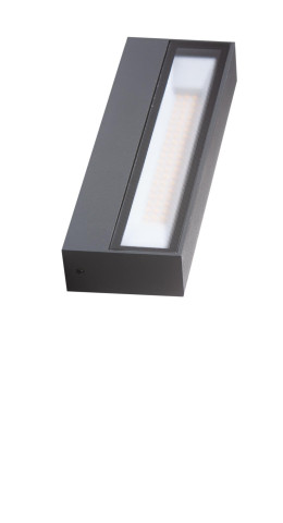 CASOLA DGR Azzardo AZ4356 Kinkiet zewnętrzny LED ciemno szary