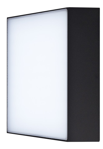 CASPER SQUARE 4000K BK Azzardo AZ4497 kwadratowy plafon zewnętrzny LED czarny
