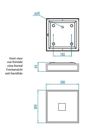 MASHIKO CLASSIC 300 chrom  - Plafon Lampa sufitowa Astro Lighting 0681 2