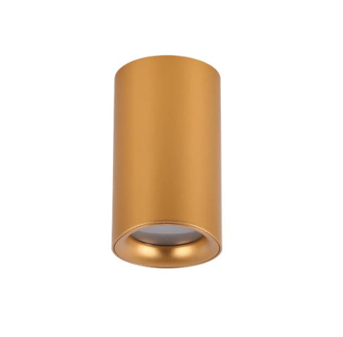 EIGER IP54 GO Azzardo AZ5239 EXPOSED Lampa sufitowa złota tuba GU10