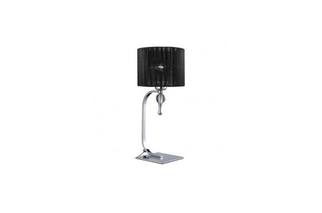 IMPRESS BLACK Lampa biurkowa, stołowa Azzardo AZ0502 Lampa biurkowa, stołowa BLACK / CHROME 