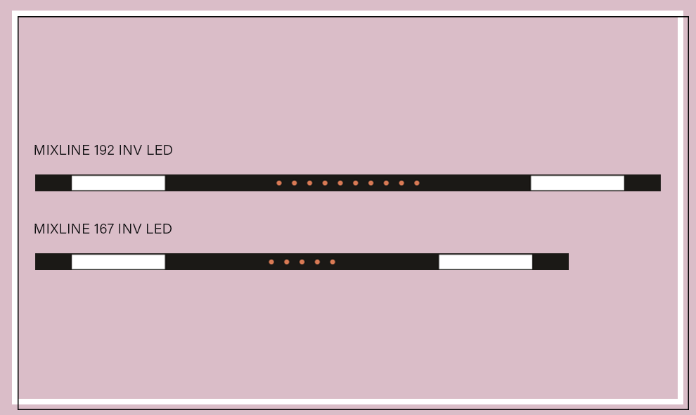 MIXLINE INV LED zwieszany